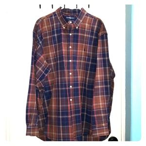 Ralph Lauren Men plaided long sleeve